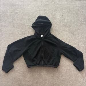 Lululemon Black Cropped Zip Jacket